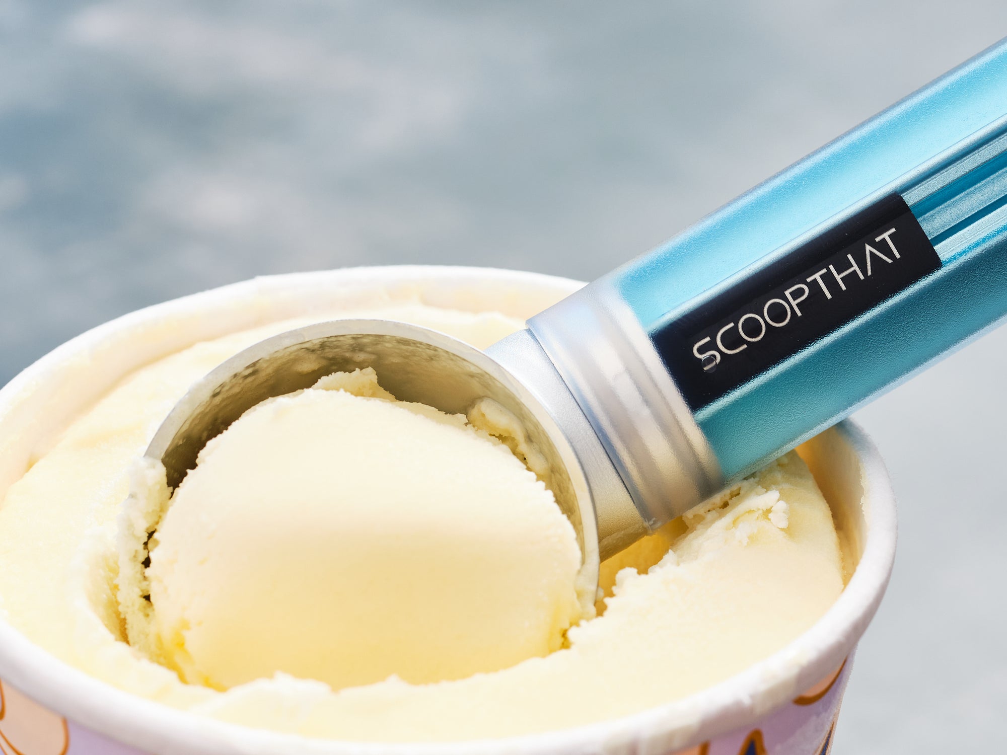 ScoopTHAT! - Thermo-Ring Heated Ice Cream Scoop