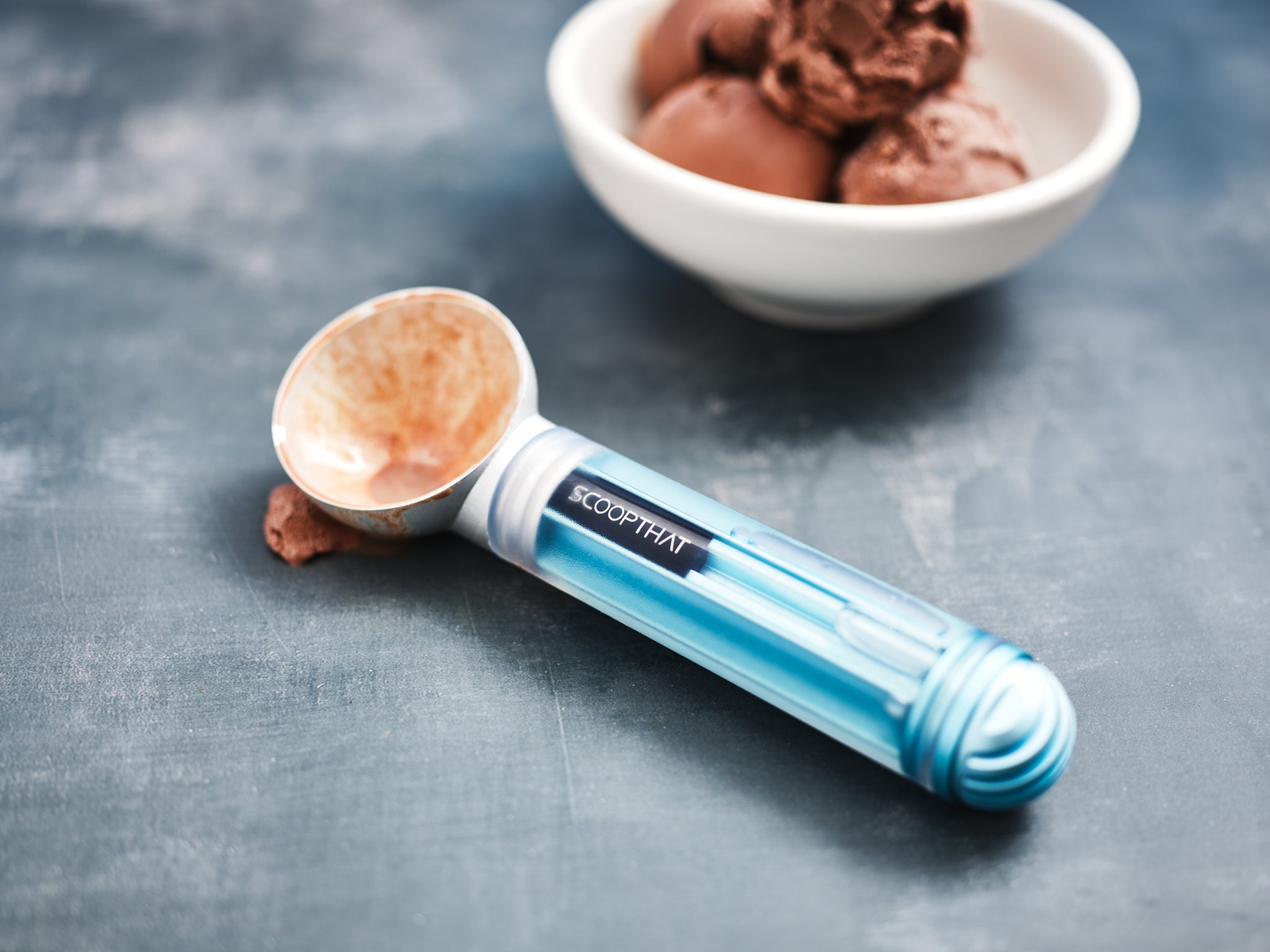 Heated Thermo-Ring Ice Cream Scoop