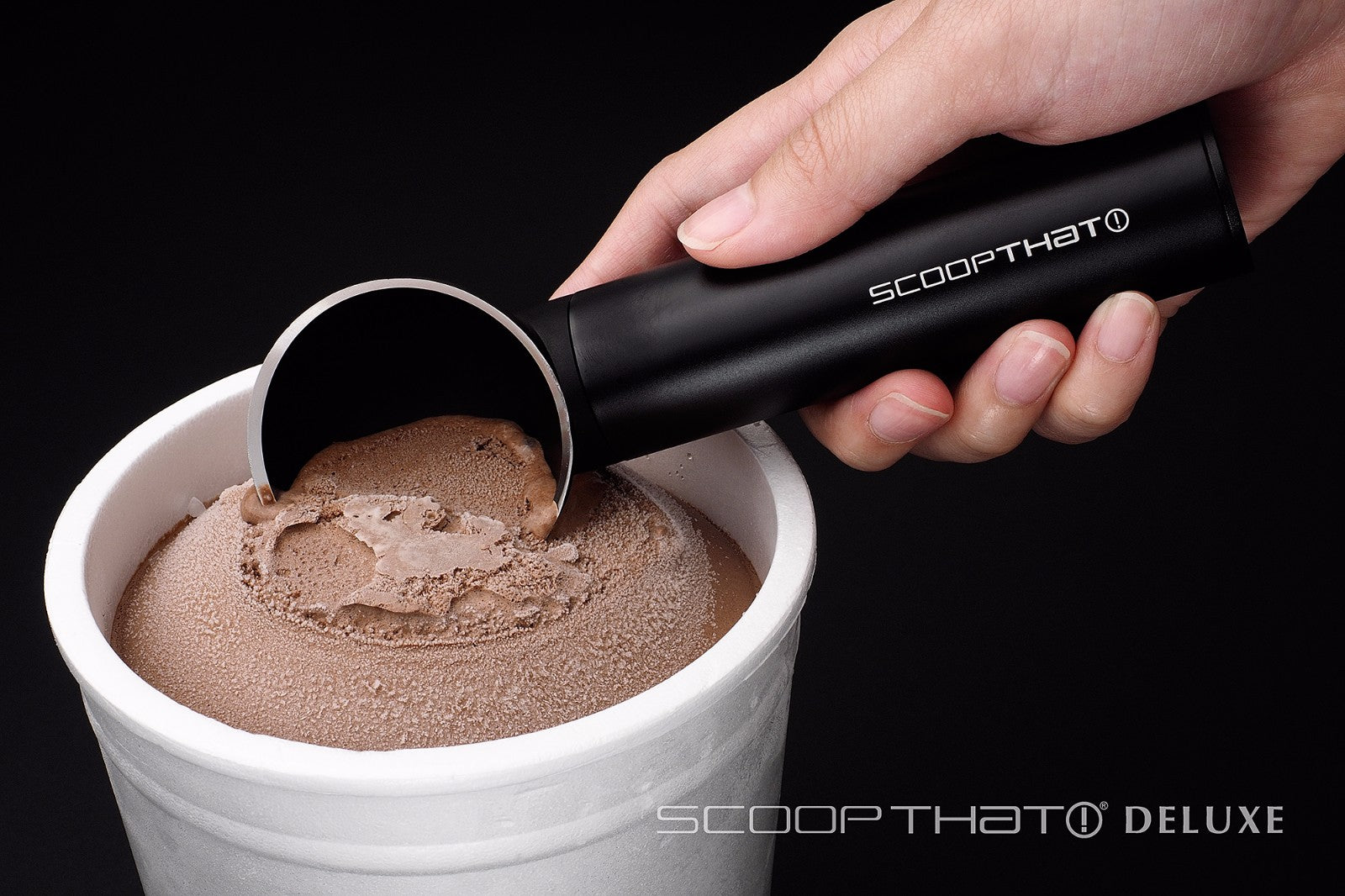 THAT! Inventions Ice Cream Scoop (ScoopTHAT Radii Warming Ice Cream Scoop)  - T10